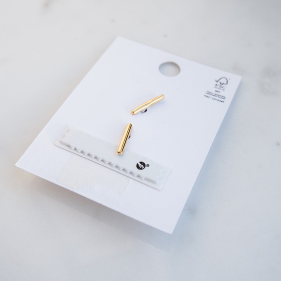 Madewell gold plated shell ring size 6 - Picture 4 of 6